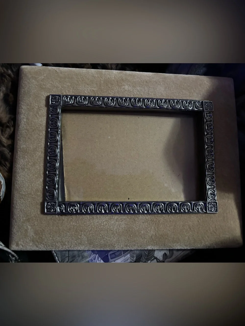 Decorative Black Ornate Picture Frame - Home Accents